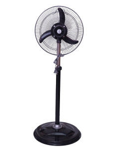 SHATAK 16" BULLET TOOFAN 400 MM High Speed 3 Blade Pedestal Fan  (Black, Pack of 1) 2