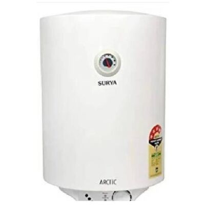 SURYA 10 L Storage Water Geyser (Artic, White)