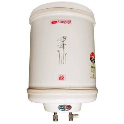 SUNGOLD 25 L Storage Water Geyser (METAL BODY SS TANK, OFF WHITE)