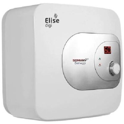 SOMANY 15 L Storage Water Geyser (Elise Digi 15Ltr, White)