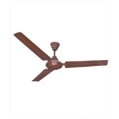 SUNGOLD Popular plain 1200 mm 3 Blade Ceiling Fan (BROWN, Pack of 1)