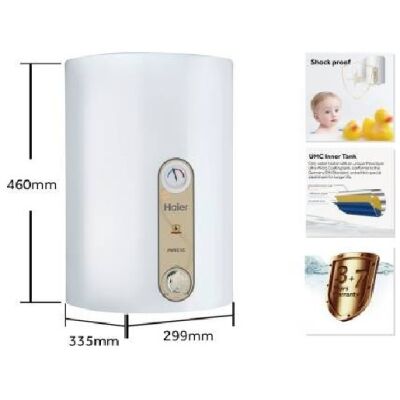 Haier 25 L Storage Water Geyser (ES25V-EC-E2, White)