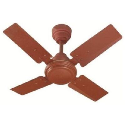 SUNGOLD H.B. NANO 24" 600 mm 4 Blade Ceiling Fan (BROWN, Pack of 1)