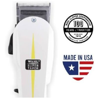 WAHL 08466-424 Hair Clipper Runtime: 0 min Trimmer for Men (White, Black)