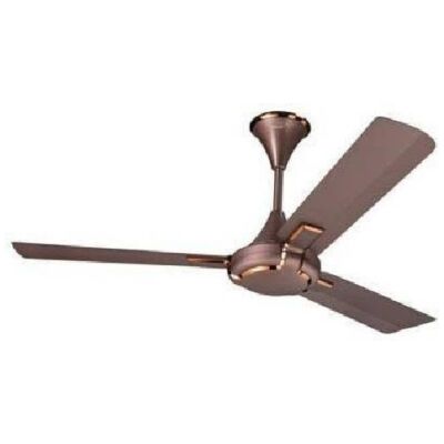 V-Guard GLADO PRIME 400 1.2 M ELEGANCE BROWN MATTE 1200 mm Silent Operation 3 Blade Ceiling Fan (BROWN, Pack of 1)