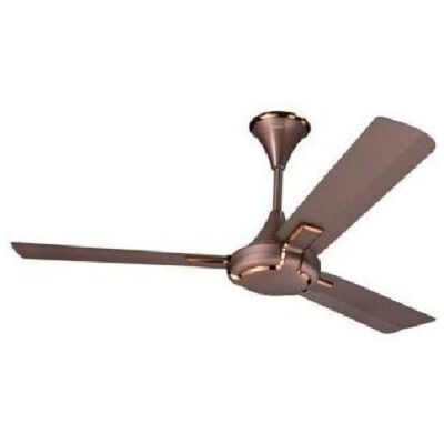 V-Guard Glado Prime 1200 1200 mm 3 Blade Ceiling Fan (Elegent Brown Matte, Pack of 2)