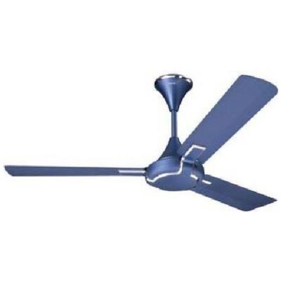 V-Guard GLADO Prime 400 1200 mm 3 Blade Ceiling Fan (Blue, Pack of 1)