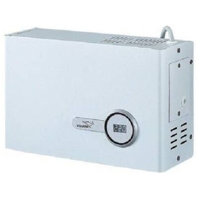 V-Guard VWR 400 Plus For Ac upto 1.5 Ton (130V-300V) Voltage Stabilizer (Grey)