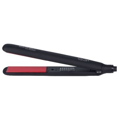 IKONIC S3+ CERAMIC HAIR STRAIGHTENER - RED & BLACK