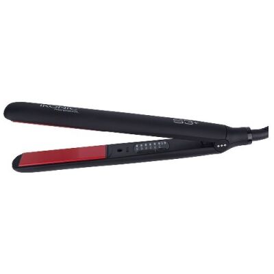 IKONIC S3+ CERAMIC HAIR STRAIGHTENER - RED & BLACK