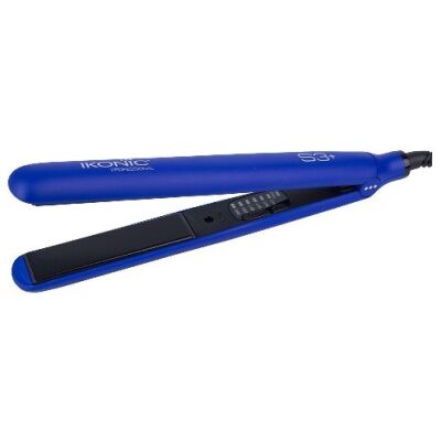 IKONIC S3+ CERAMIC HAIR STRAIGHTENER (BLUE AND BLACK)