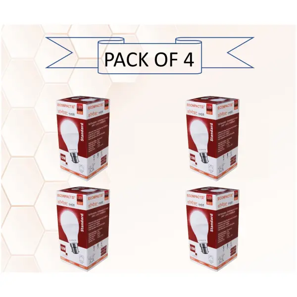 12W STANDARD B 22 LED BULB