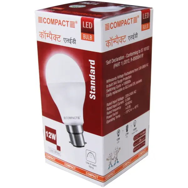 12W STANDARD B 22 LED BULB.2