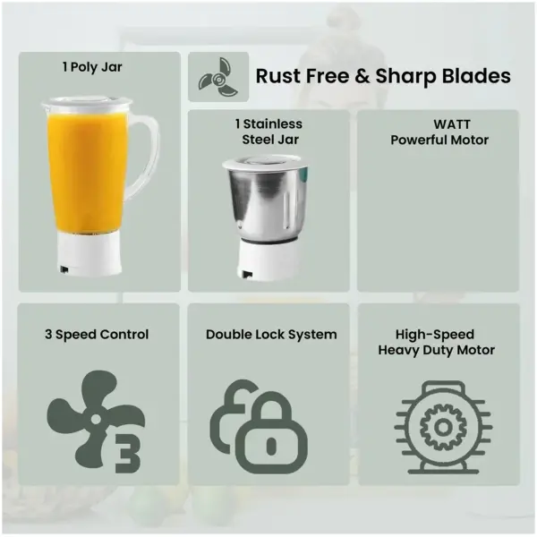 500W MIXER GRINDER.2