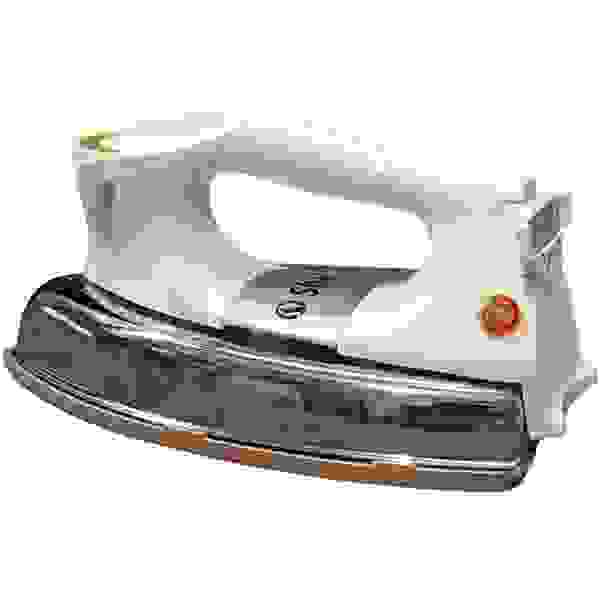 SHATAK DIVA LIGHT WEIGHT ISI MARKED 1000 W DRY IRON (GOLDEN-WHITE)