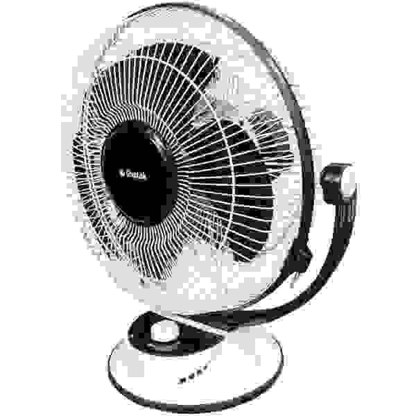 SHATAK NEO ALL PURPOSE FAN (12") WITH 12 MONTHS WARRANTY ULTRA HIGH SPEED 300 MM TABLE FAN (BLACK AND WHITE)